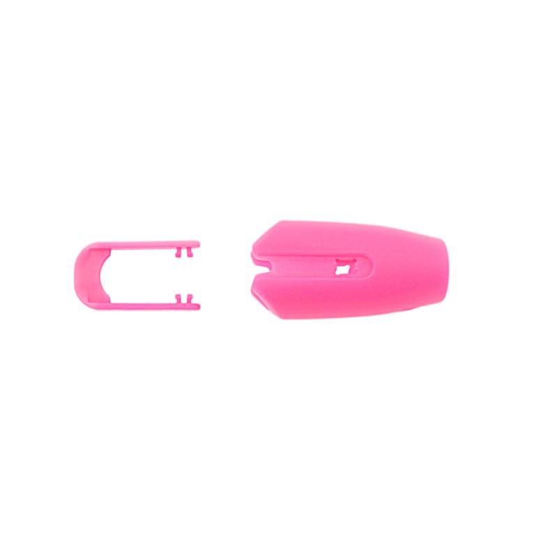 Plastklämma 6 mm. Rosa