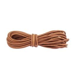 European leather cord 5 mm. 10 meter. Brown
