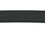 Webbing 15 mm. Antiglid Black.