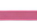 Webbing 15 mm. Antiglid Neon Pink/sv 2,55m