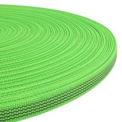 Webbing 15 mm. Antiglid Lime/Black