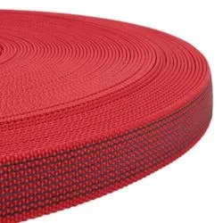 Webbing 20 mm. Antiglid Red