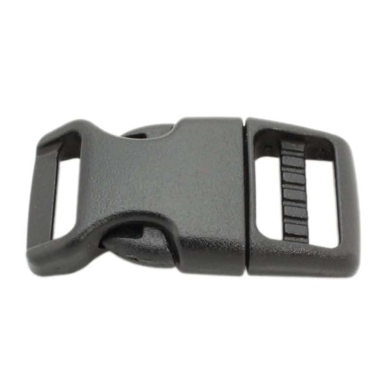 Snap lock 16 mm. Black