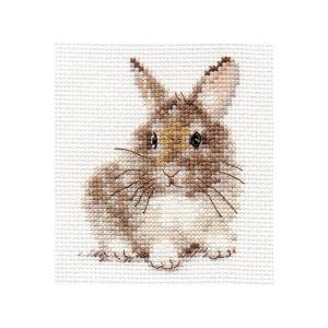 Embroidery Kit Rabbit 7x9 cm.
