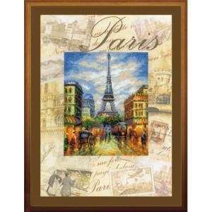 Broderi kit PARIS 30x40 cm.