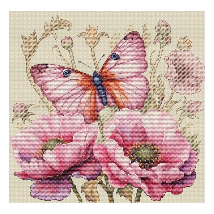 Embroidery kit "Dream Nature" 24x23 cm.