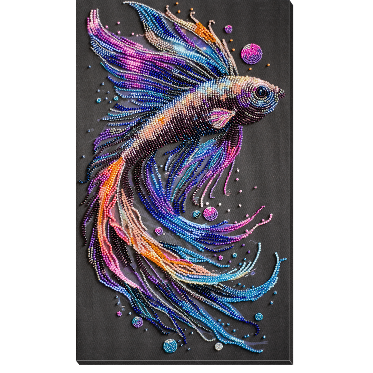 Pärlbroderi Waves of Color 21x36 cm