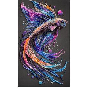 Pärlbroderi Waves of Color 21x36 cm