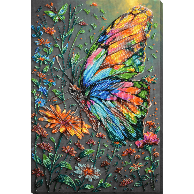 Pärlbroderi "Shades of Summer" 26x39 cm