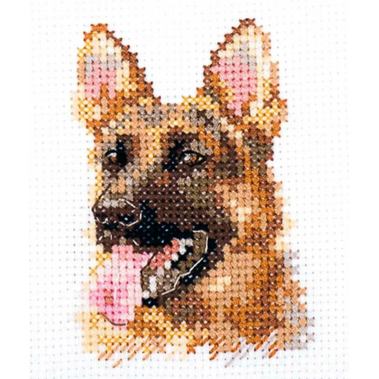 Cross Stitch Kit "Shepherd" 6x8 cm.