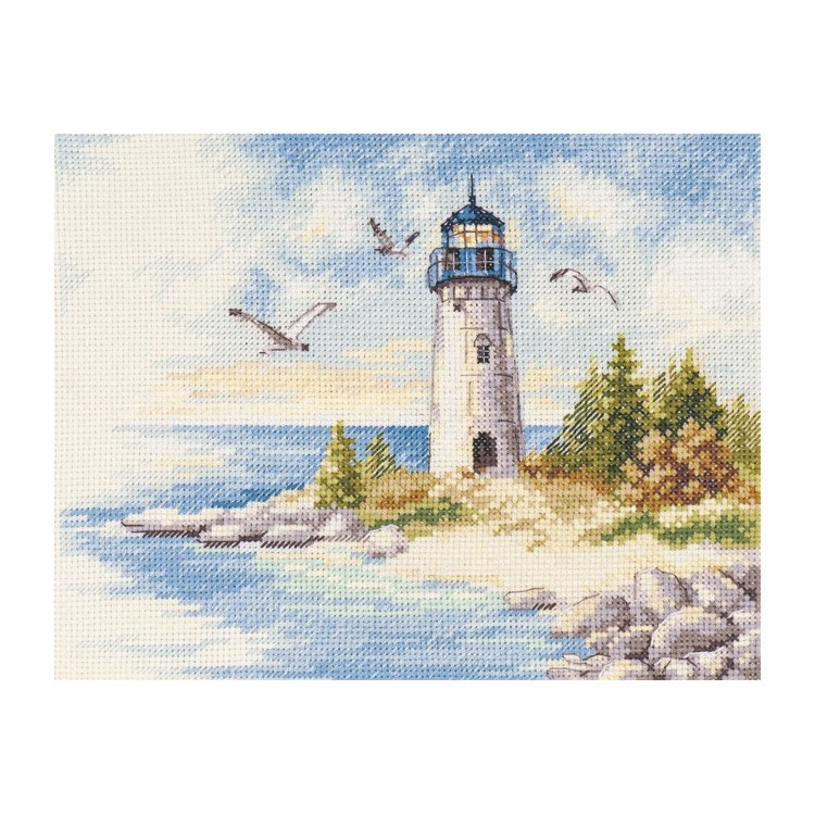 Embroidery Kit Lighthouse 23x17 cm.