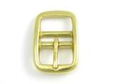 Double buckle, 20 mm, brass