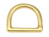 1 pc. D-ring, 13 mm, brass