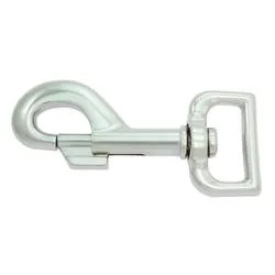 1 pc. Snap hook, 85/25 mm, chrome