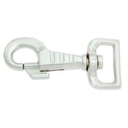 Snap hook, 80 mm, chrome