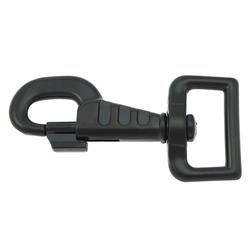 1 pc. Snap hook, 80/26 mm, black