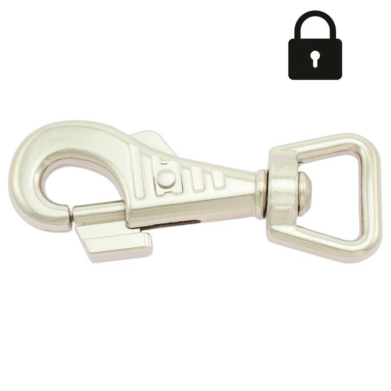 Snap hook, 79/20 mm, Safety lock.