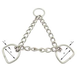 Halvstryp Stainless 21 cm Large