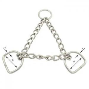 Halvstryp Stainless 30 cm XX-Large