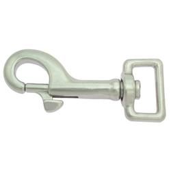 Snap hook, 60/17 mm, stainless steel