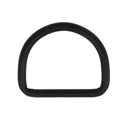 1 pkg. D-rings, 40 mm, black (2pcs)