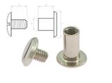 Steele skruv 10/6 mm. 5-pack
