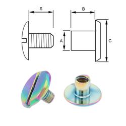 OIL skruv 10/5 mm. 5-pack.