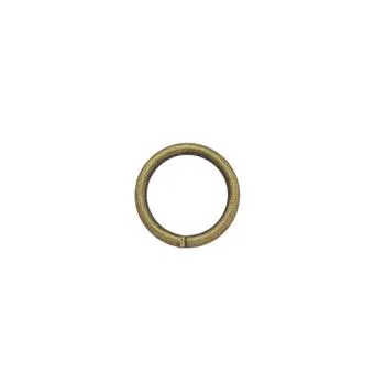 1 pkg. O-rings, 15 mm, antique brass (5 pcs)