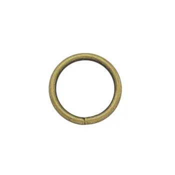 1 pkg. O-rings, 25 mm, antique brass (5 pcs)