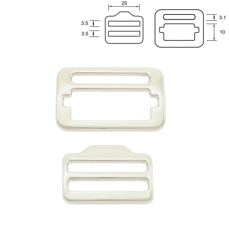 Stringing buckle 25 mm.