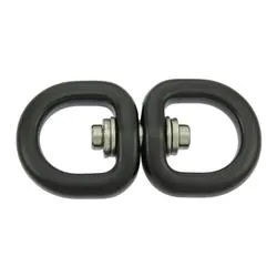 Swivel, 15 mm, black