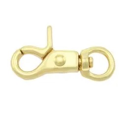 1 pc. Snap hook, 47 mm, brass