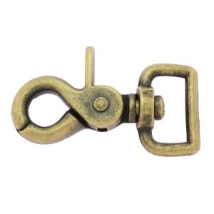 Trigger Hook 62/20 mm. Antik mässing. Nyhet!