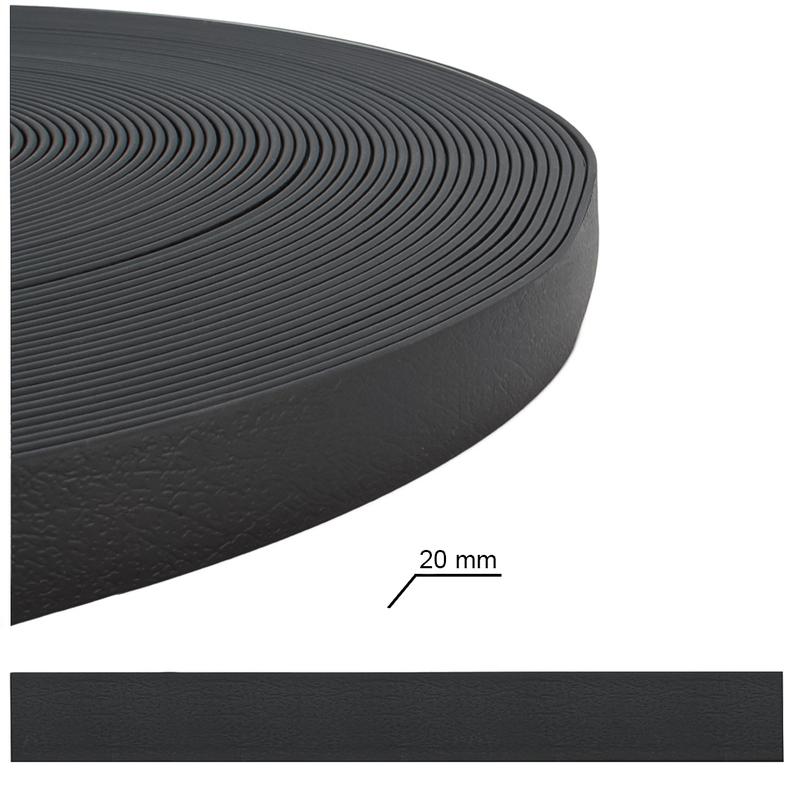 PVC 20 mm. Black