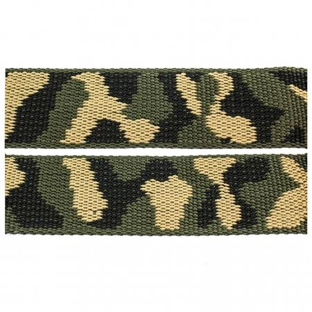 Webbing 40 mm. Green Camo. New Color!