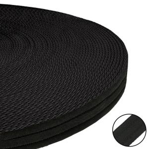 Webbing 15 mm. Strong Black.