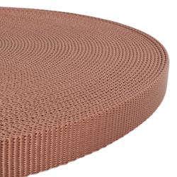 Webbing 10 mm. Chocolate