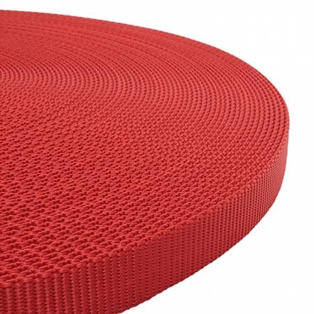 Webbing 20 mm. Red New Size!