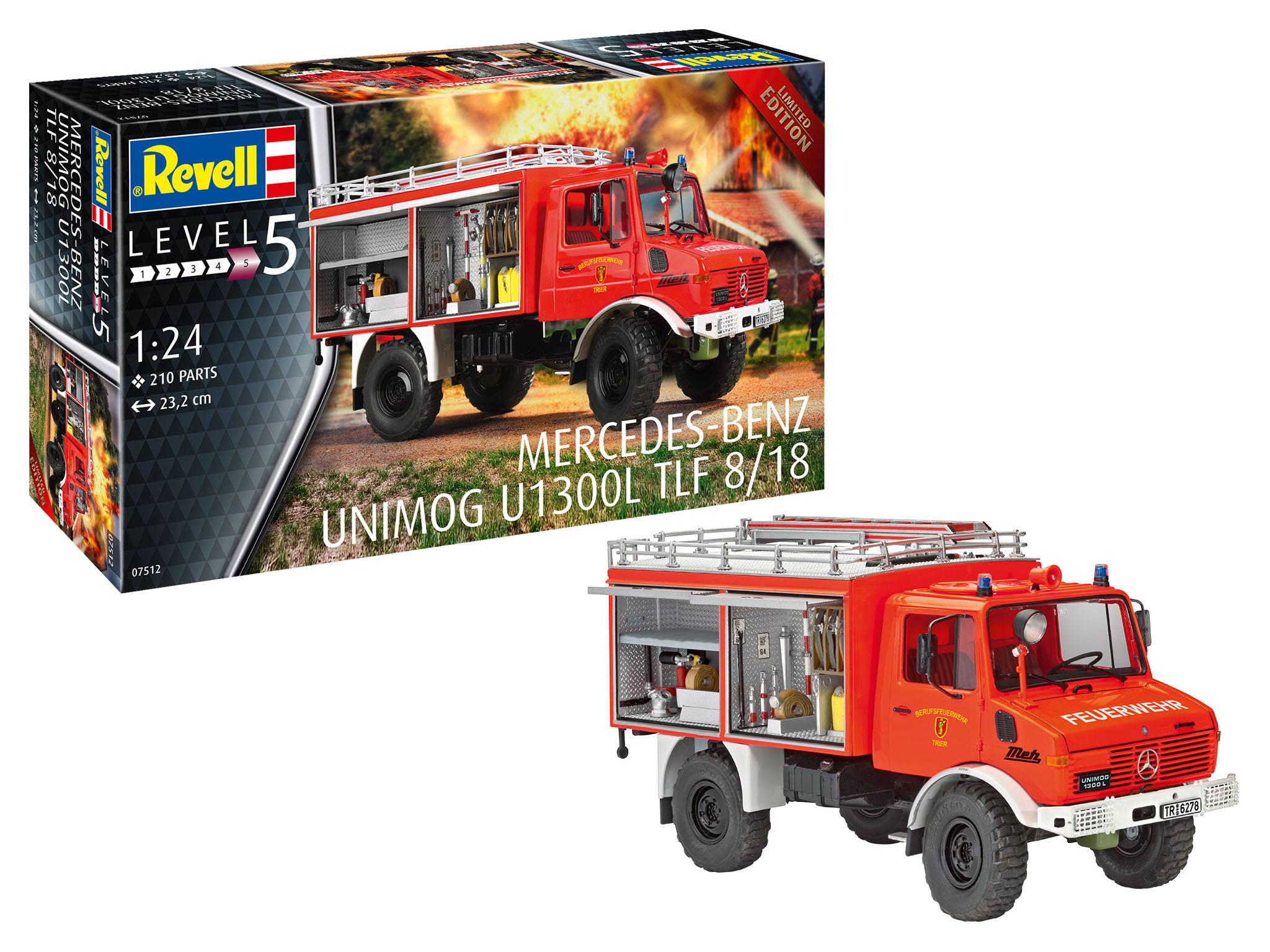 Mercedes-Benz Unimog U1300L TLF 8/18 1/24
