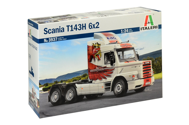 Scania T143H 6X2 Kit ITALERI 1:24 IT3937 Model