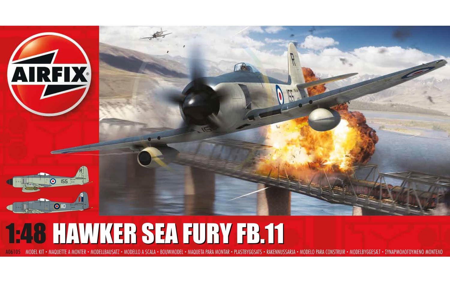 Airfix Hawker Sea Fury FB.II 1:48