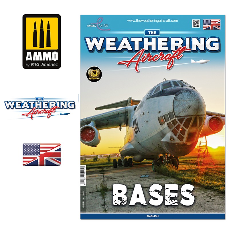 AMMO by Mig Jimenez The Weathering Aircraft #21 - BASES - AMIG5221 AMMO by Mig Jimenez The Weathering Aircraft #21 - BASES - AMIG5221
