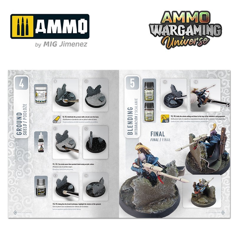 模型製作用品 AMMO Mig WARGAMING Universe 11 AMMO WARGAMING UNIVERSE 11 – Create your own Rocks