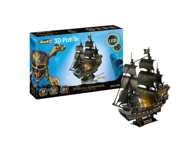 Black Pearl LED Edition 3D puzzle