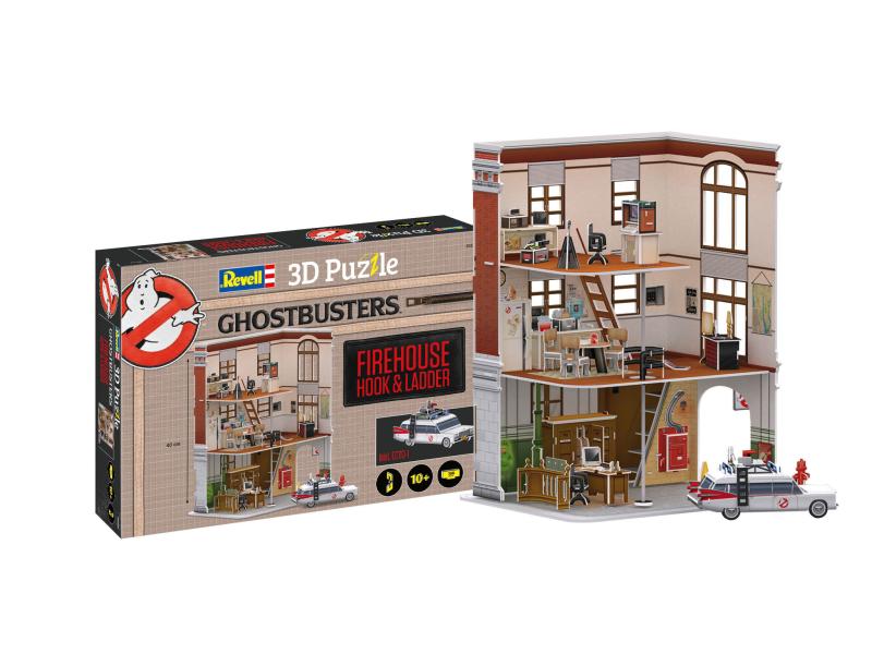 3D Pussel Ghostbusters Firestation