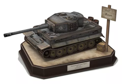 3D Puzzle Tiger I - German Tank