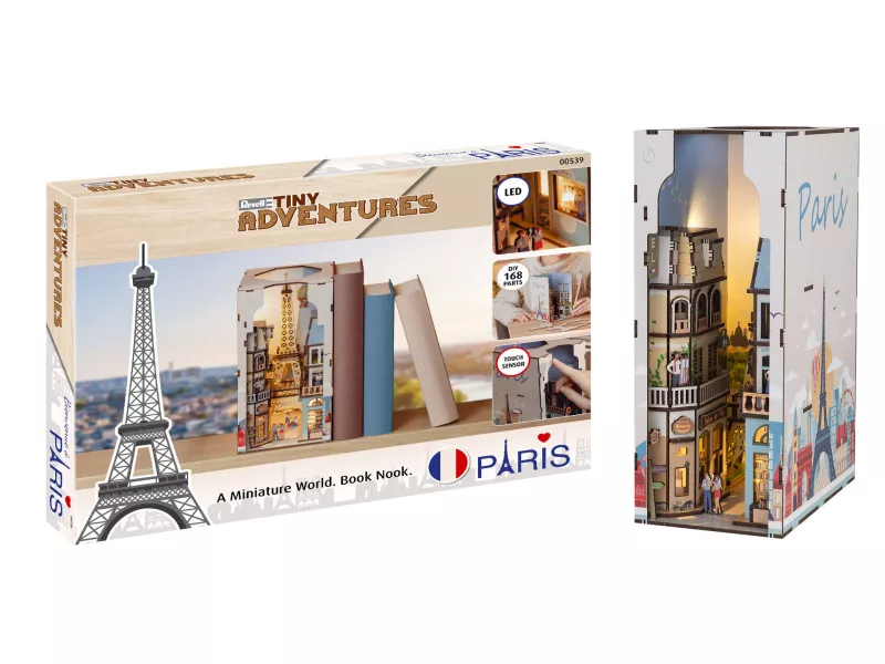 Paris: Tiny Adventures Book Nook
