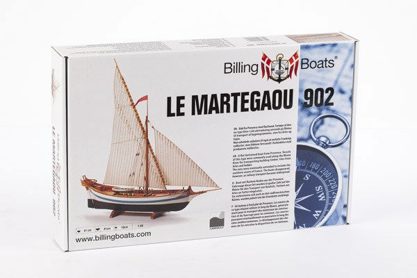 Le Martegaou - Wooden Hull 1/80