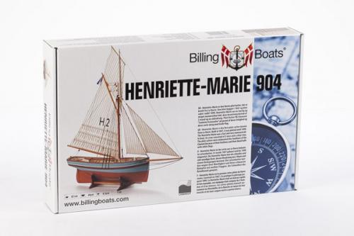 Billing Boats HENRIETTE MARIE - Träskrov 1:50
