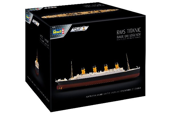 ADVENT CALENDAR "RMS TITANIC", EASY-CLICK SYSTEM